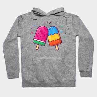 Watermelon Popsicle Cartoon Hoodie